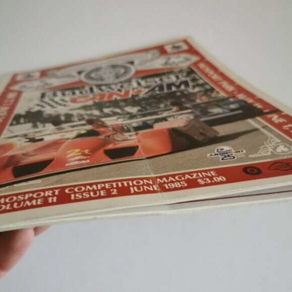 1985 Canadian Mosport Souvenir Competition Magazine Budweiser Can-Am Racing - Picture 4 of 10